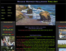 Tablet Screenshot of maggiehellmann.com